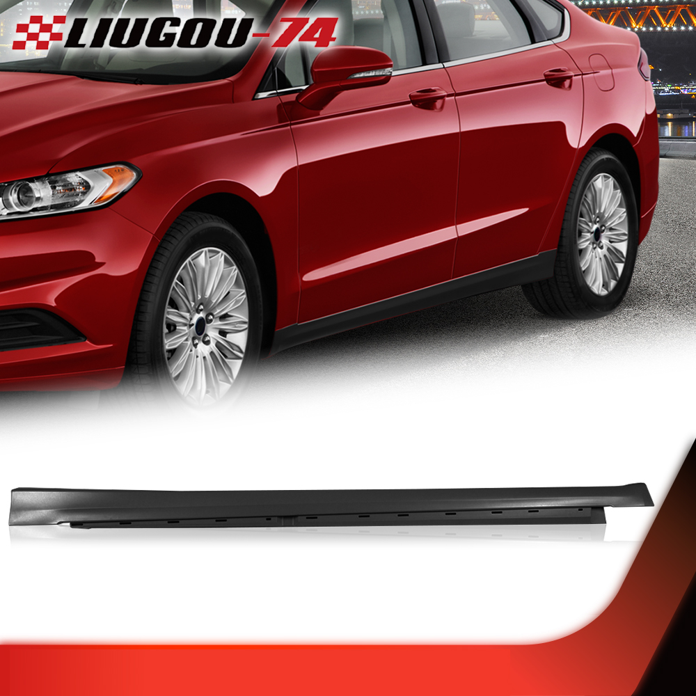 Rocker Panel Molding Trim Left Side Fit For 2013-17 Ford Fusion