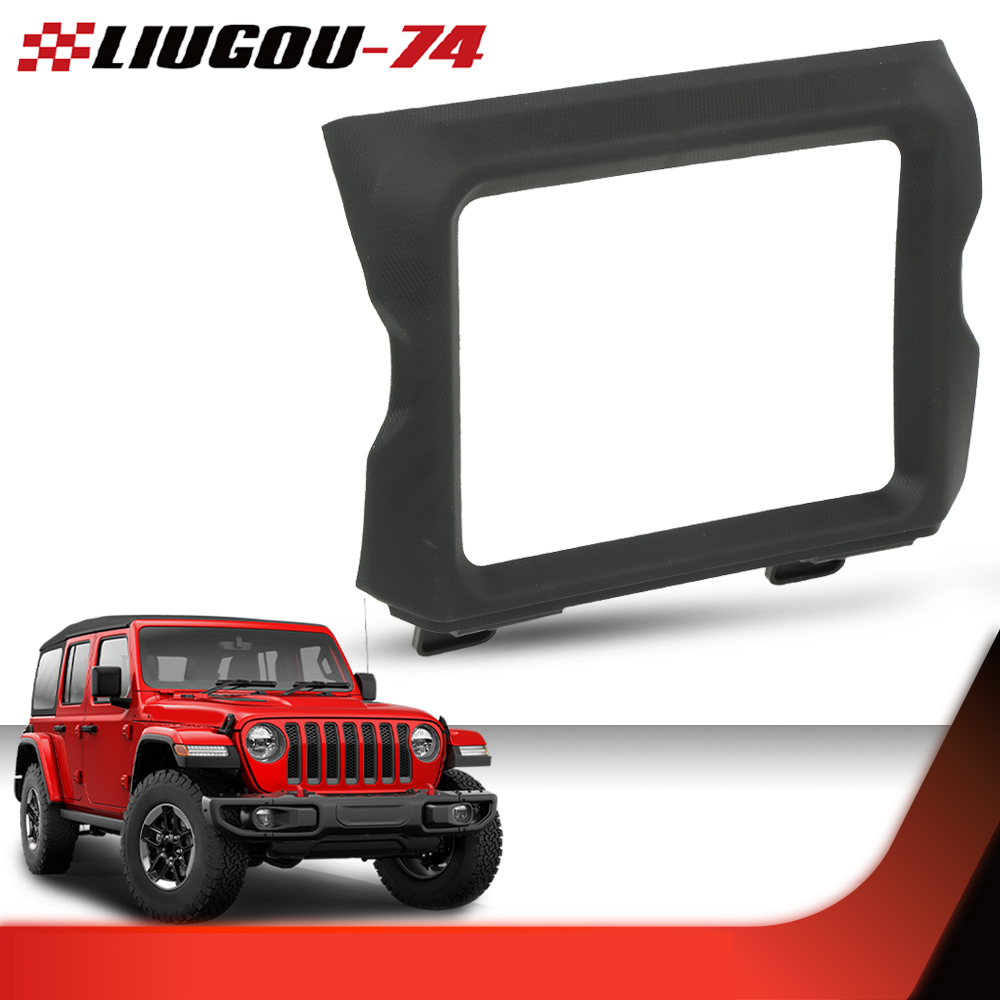 ALLGOOD 8.4" Uconnect Radio Bezel Surround For 2018-2024 Jeep Wrangler JL - Dashboard Protection Trim