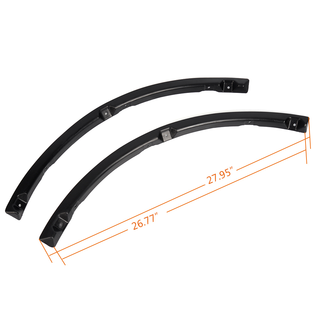 2012 Ford F-150 Pocket Rivet Style Smooth Fender Flares 2012 Ford F-150 Pocket Rivet Style Smooth Fender Flares