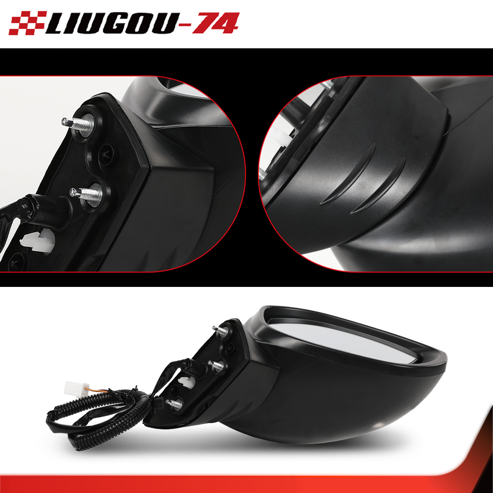 Big-Wheel Black Power Adjust Mirror For Honda Civic 2022-2023 – Right Passenger Side 3 Pin