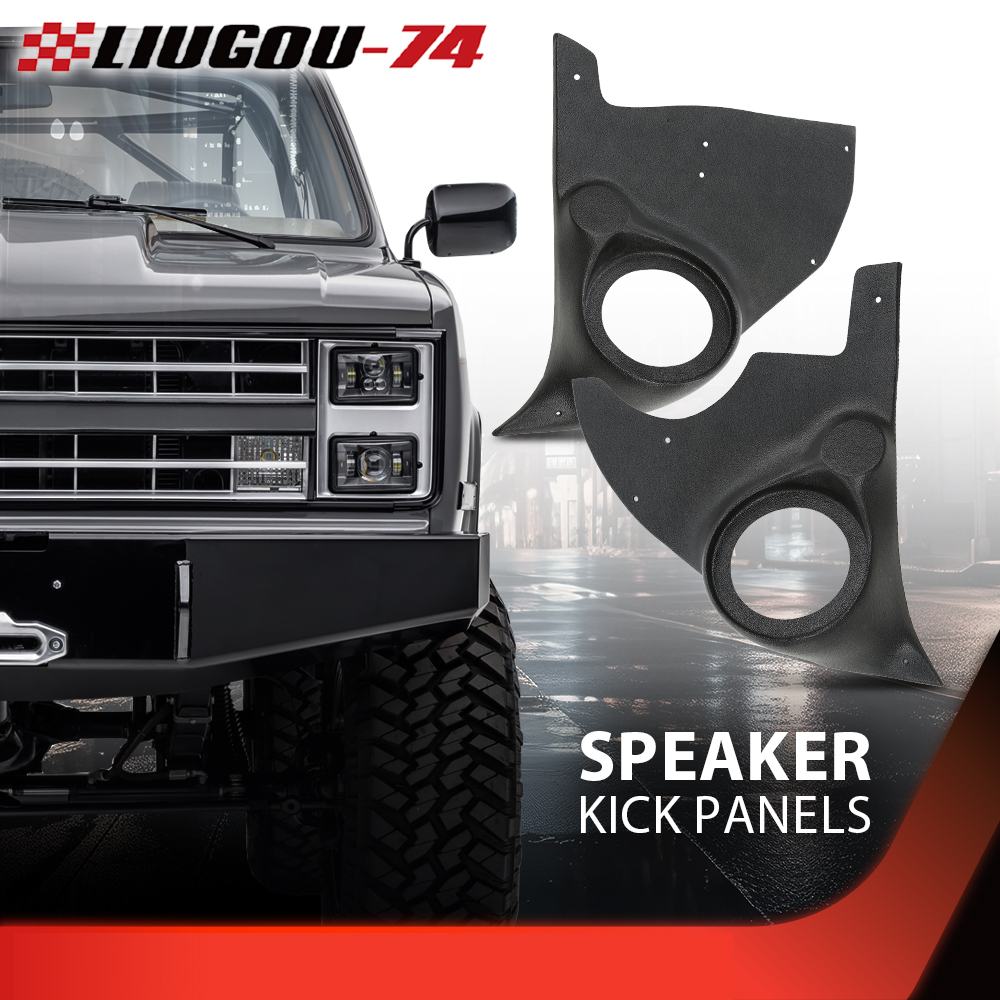 Kick Panel Speaker Enclosures Kick Panel Speaker Pods 81-87 BROWN Chevy GMC Pickup Truck Blazer Suburban Crew Cab Speaker C10 Parts 73-87 - Foto 12