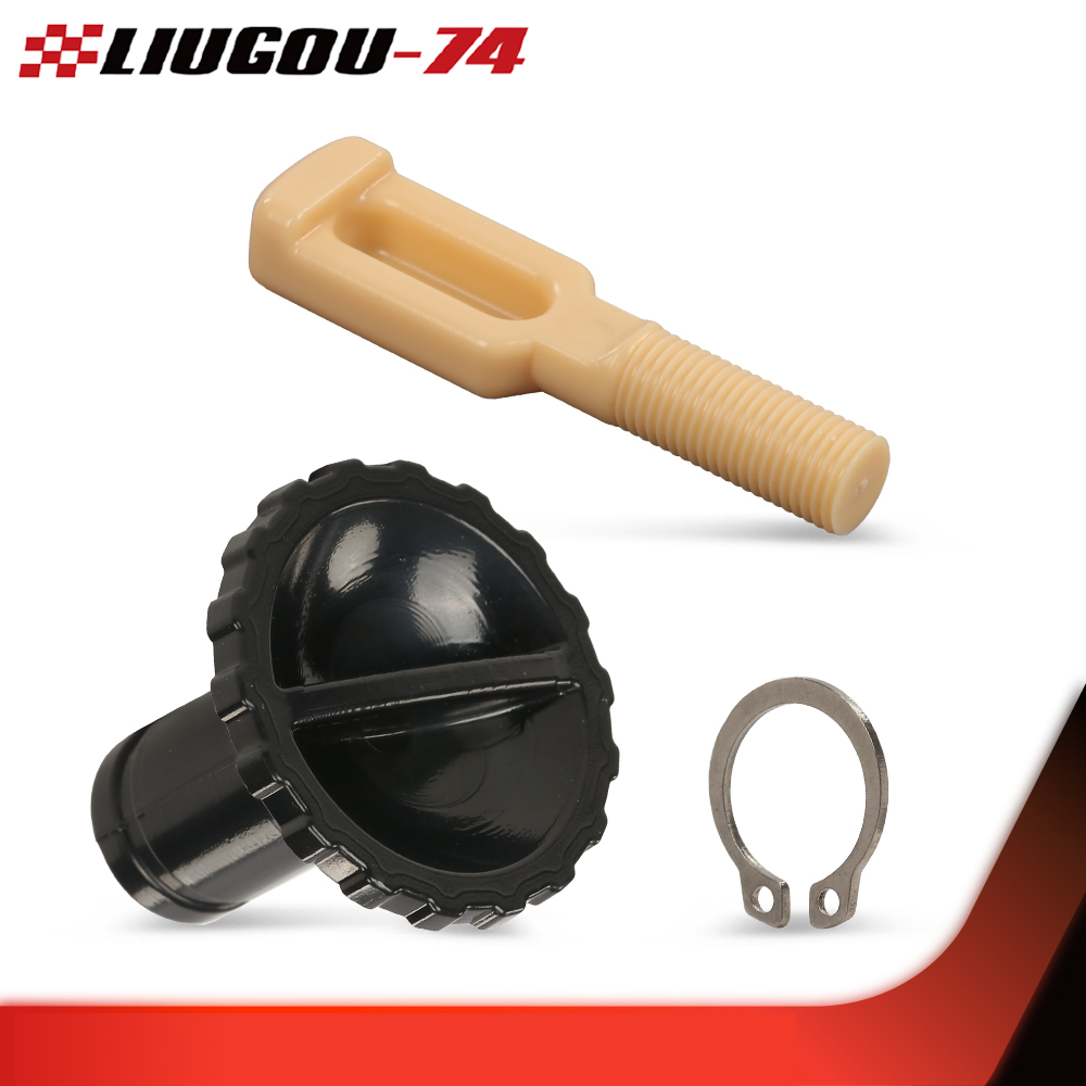 Idle Adjustment Knob Screw & Retainer Clip Fit For Johnson