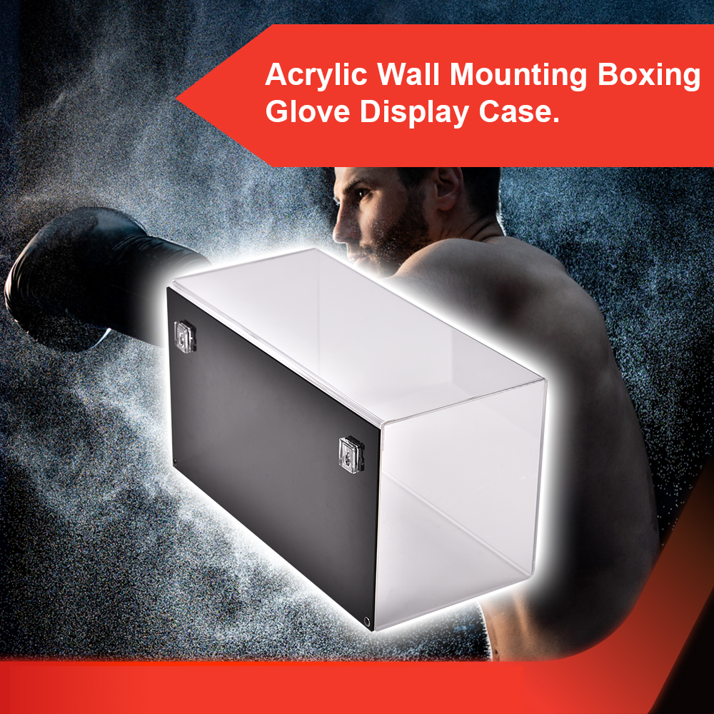Boxing Glove Display Case Wall Mount Acrylic Wall Mount Boxing Glove ...